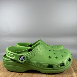 Crocs Women's Classic Clog Green Size M5 W7